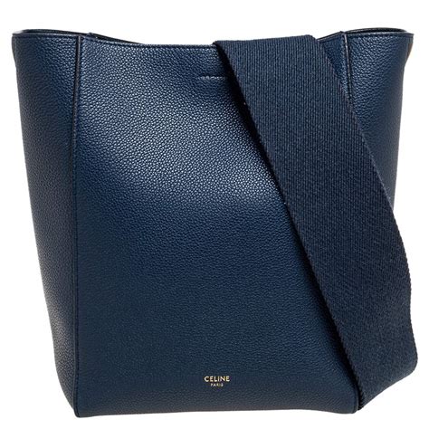 celine sangle navy|Celine Small Sangle .